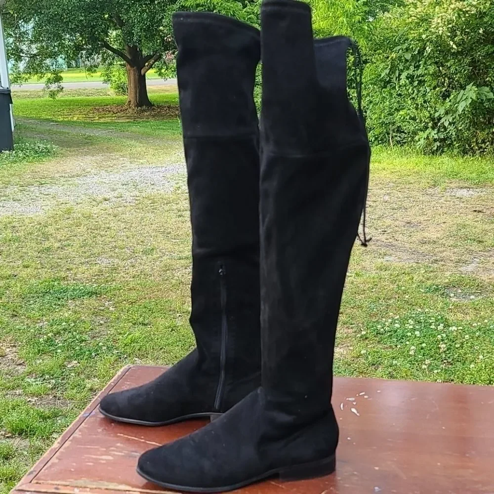 Gianna Bini Long black knee high boots